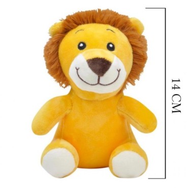 Peluş Aslan Oyuncak 14 cm 